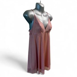 NWT Victoria's Secret Pink Chemise Negligee L